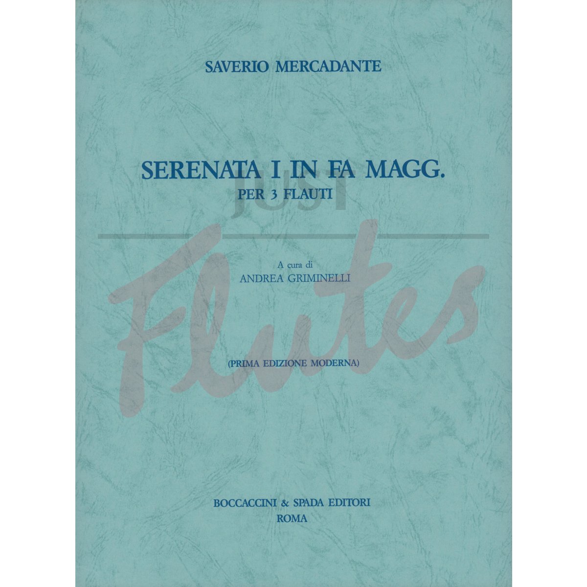 Serenata 1 in F major for Three Flutes