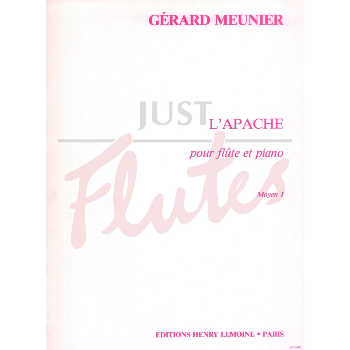 L&#039;Apache for Flute and Piano