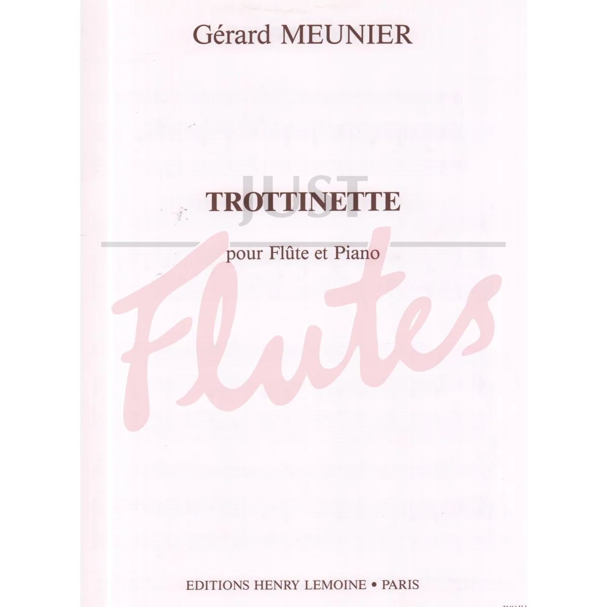 Trottinette for Flute and Piano