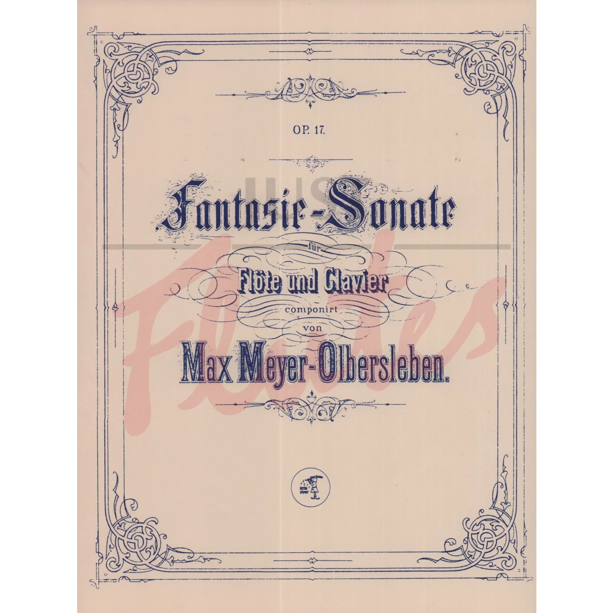 Fantasie-Sonate for Flute and Piano