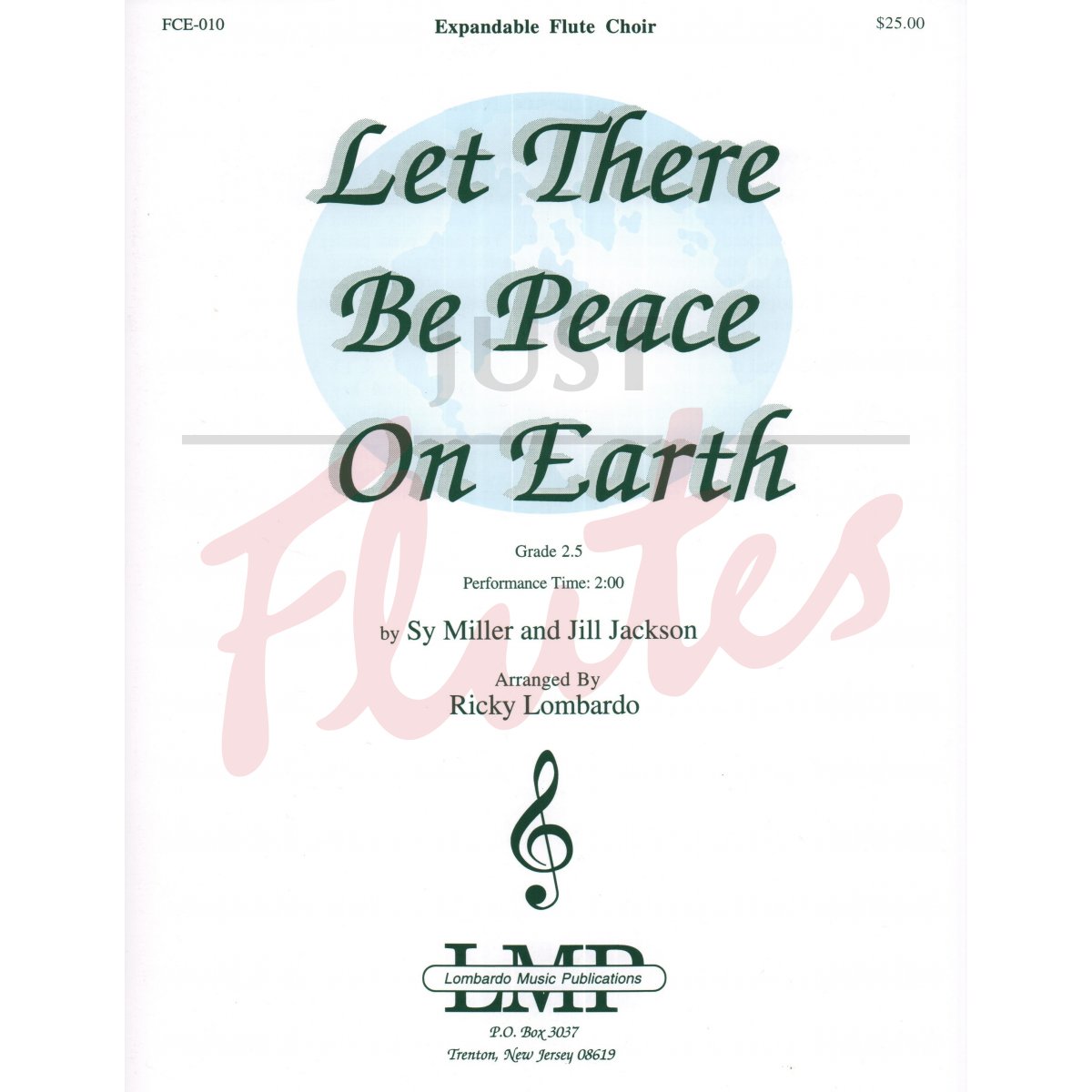 Let There Be Peace On Earth for Flute Choir