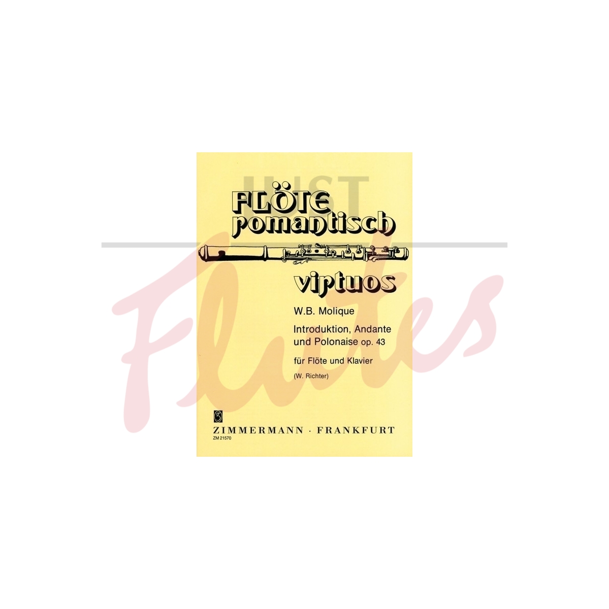 Introduction, Andante and Polonaise for Flute and Piano