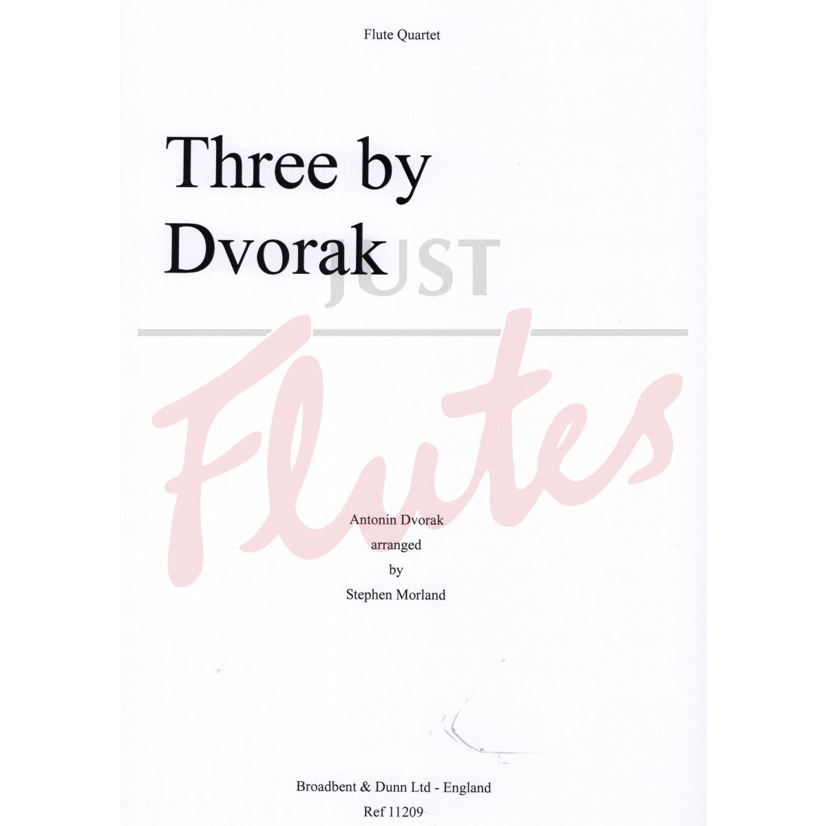 Three by Dvorak for Flute Quartet