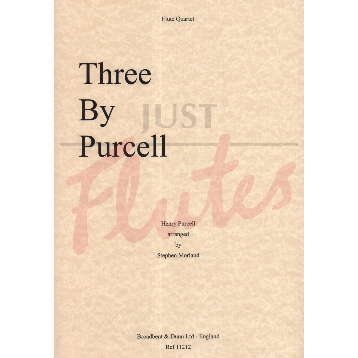 Three by Purcell for Flute Quartet