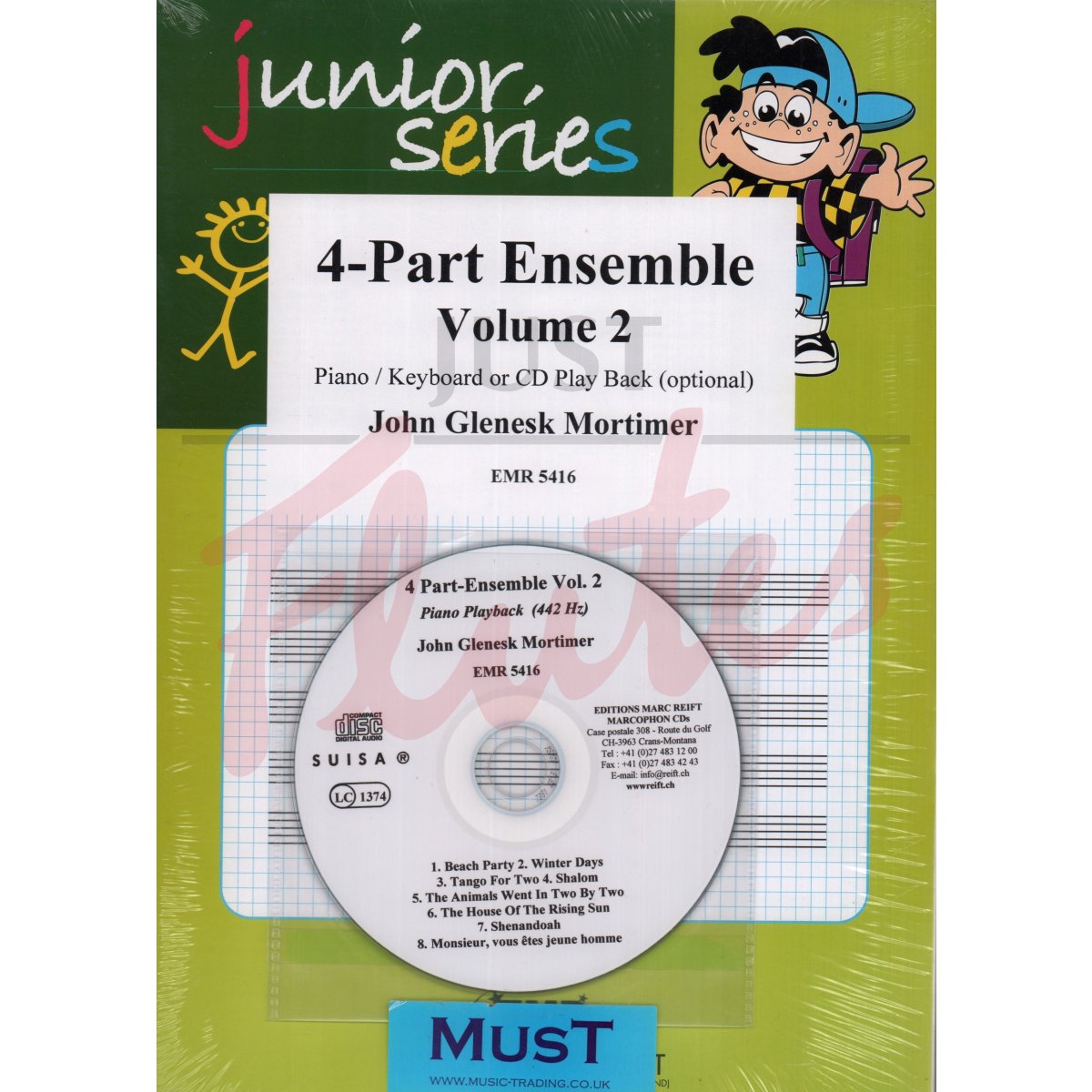 Junior Series 4 - Part Ensemble Vol 2