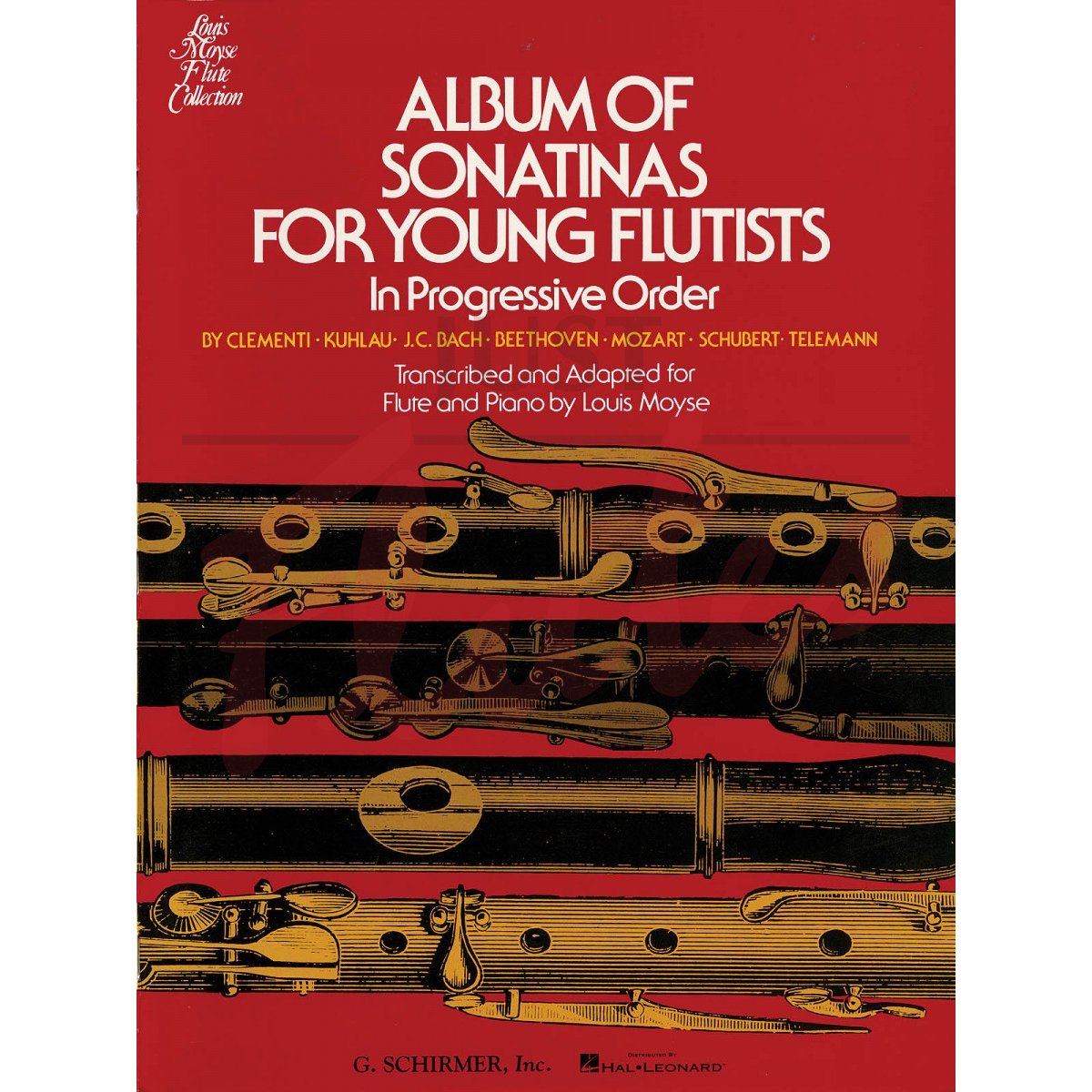 Album of Sonatinas for Young Flutists in Progressive Order for Flute and Piano
