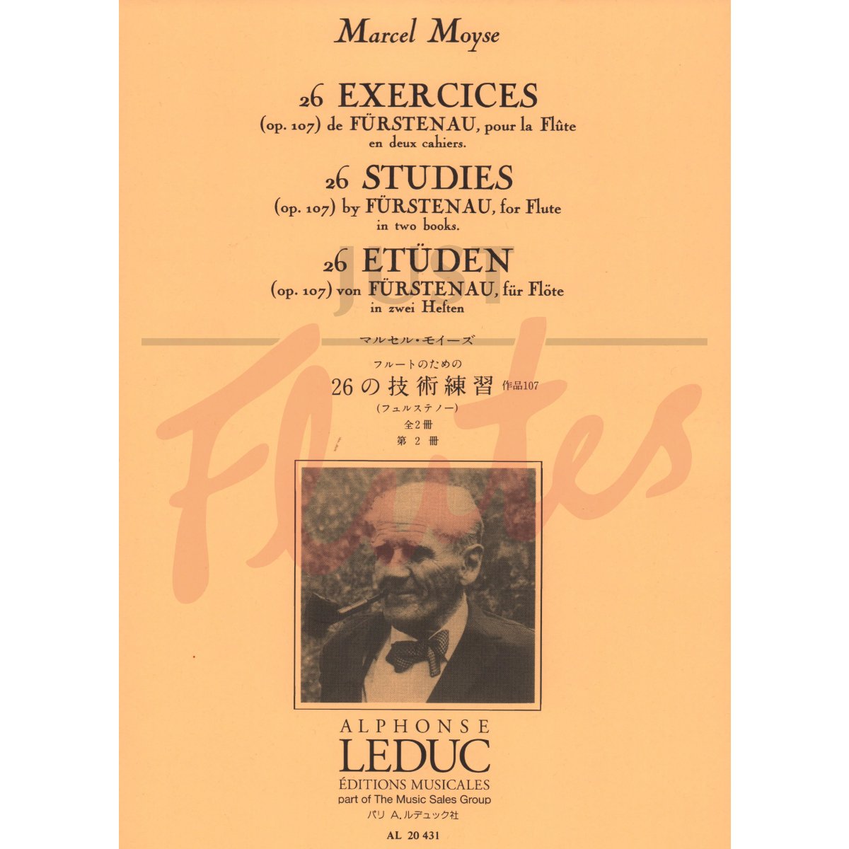 26 Exercises by Furstenau, Vol 2 for Flute