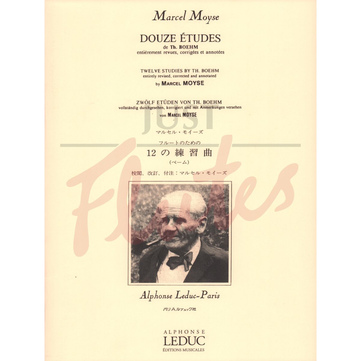 Twelve Studies by Boehm for Flute