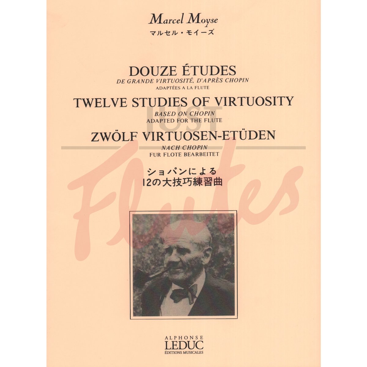 12 Etudes of Virtuosity based on Chopin for Solo Flute