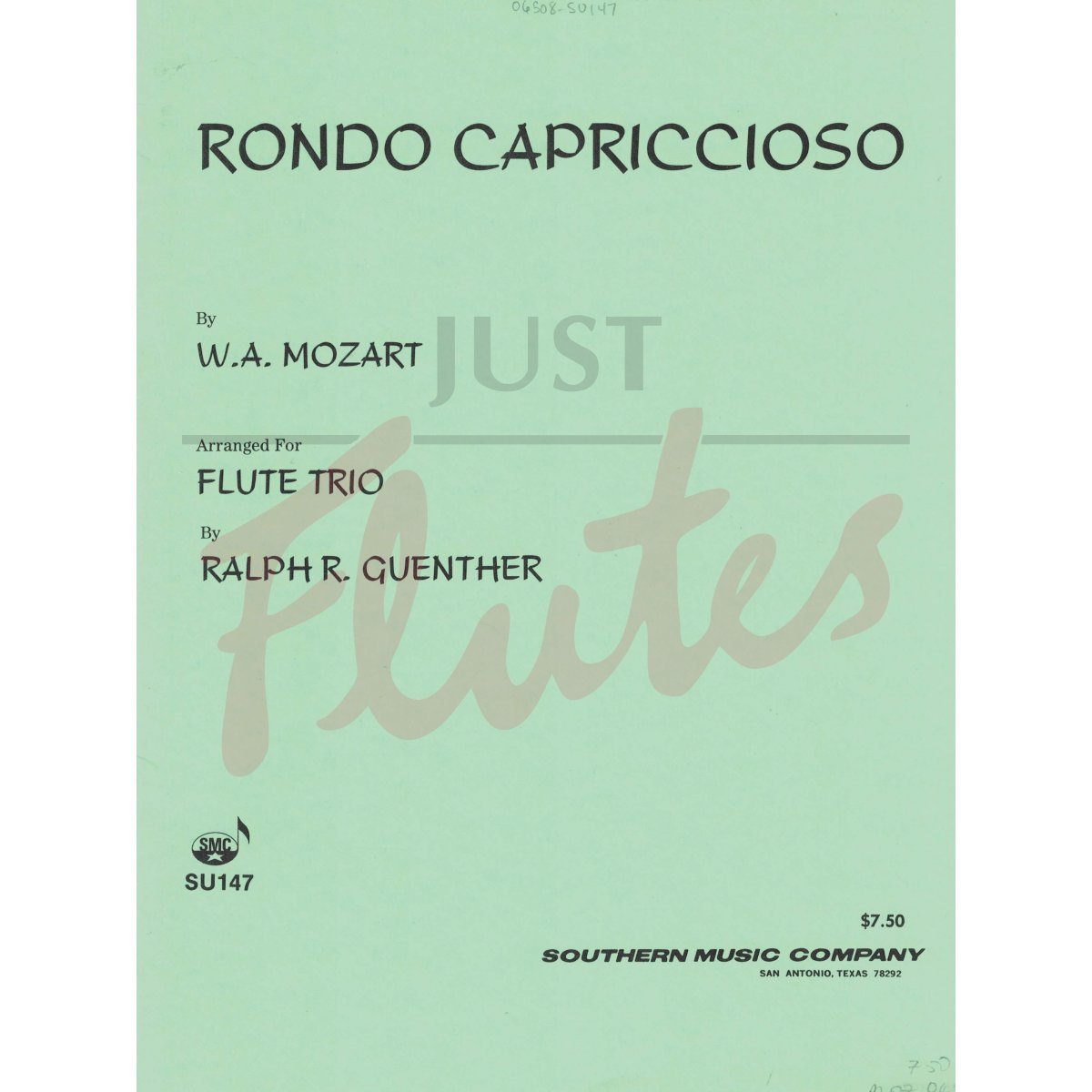 Rondo Capriccioso arranged for Three Flutes