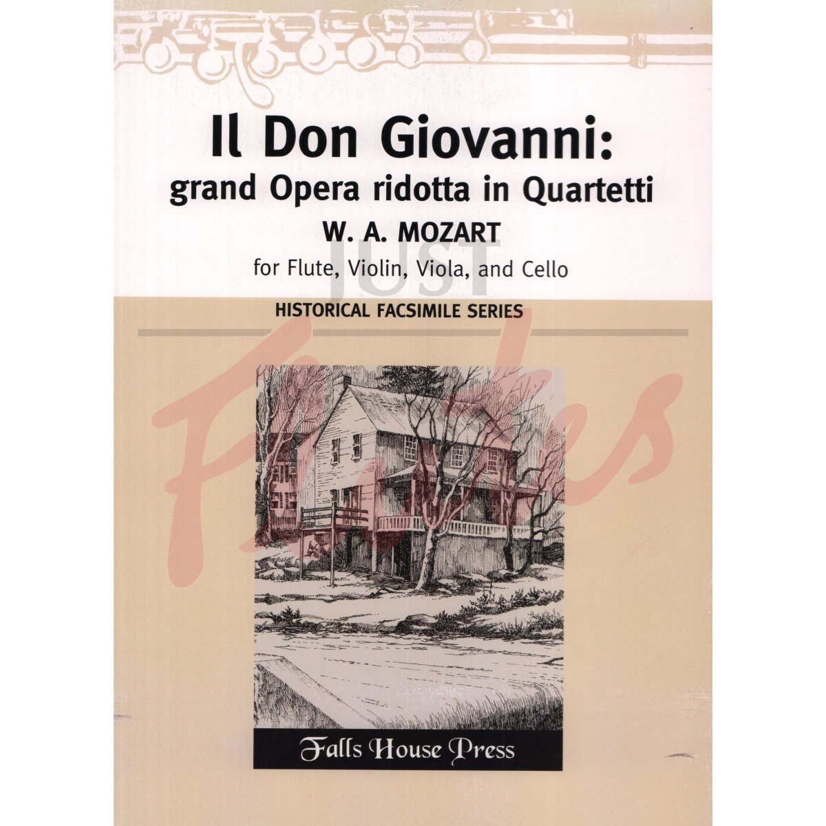 Il Don Giovanni: Grand&#039; Opera Ridotta arranged for Flute, Violin, Viola and Cello