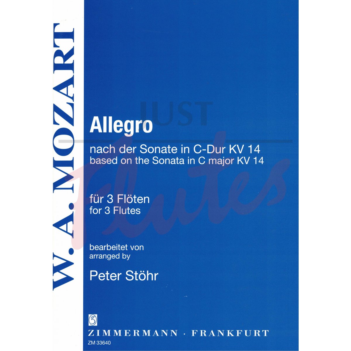 Allegro (based on the Sonata in C) for Three Flutes