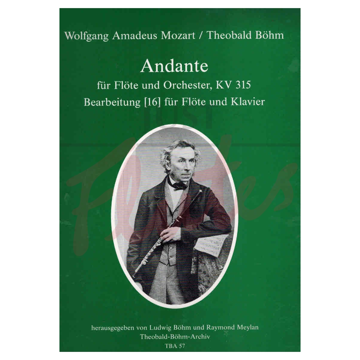 Andante in C major for flute and piano
