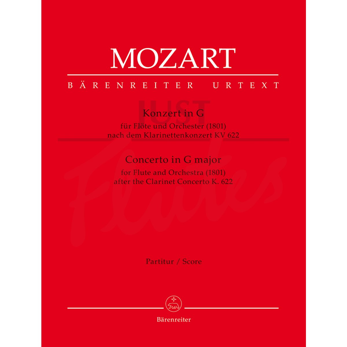 Concerto in G major after Clarinet Concerto K622