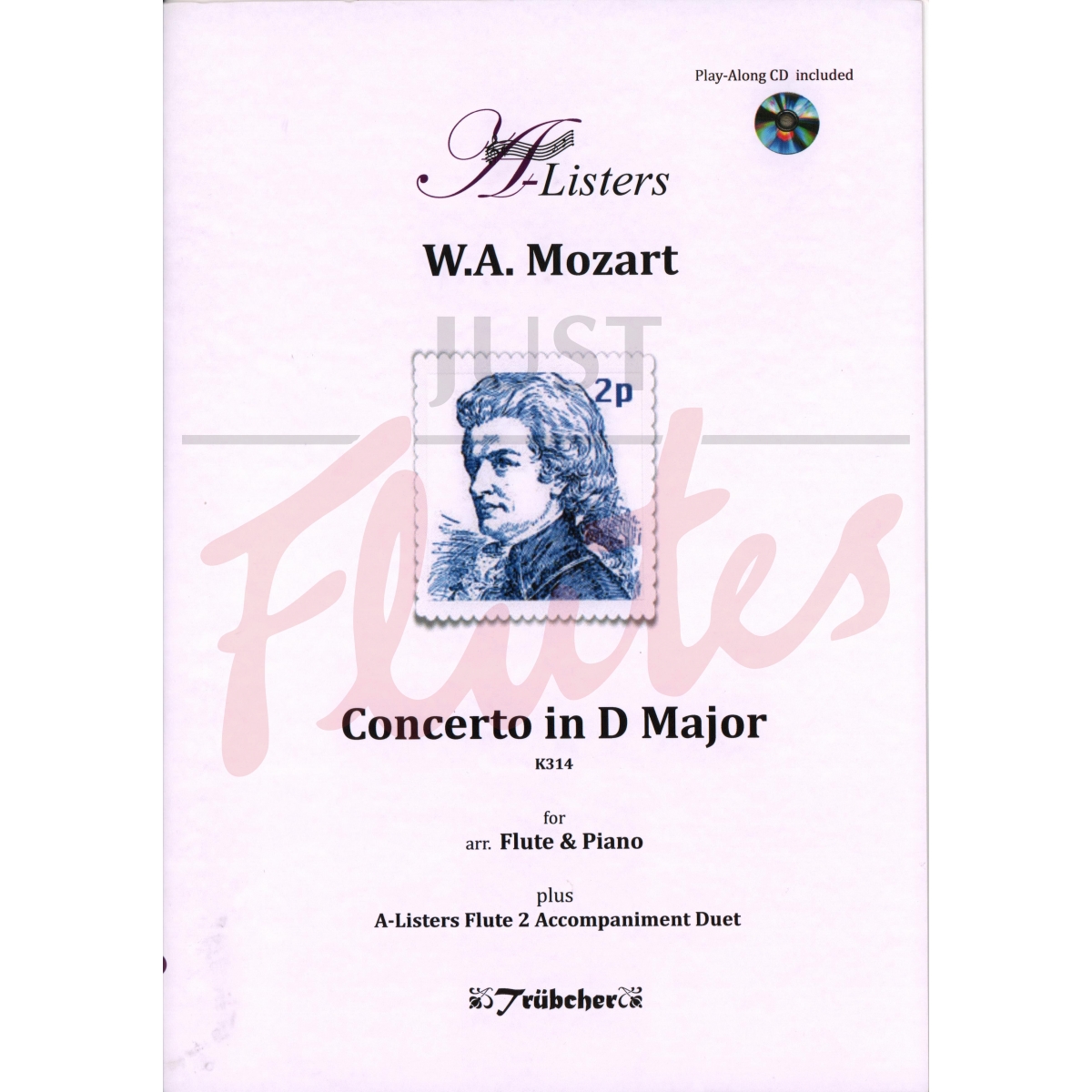 Wolfgang Amadeus Mozart Flute Concerto No 2 in D Major, K314 [with