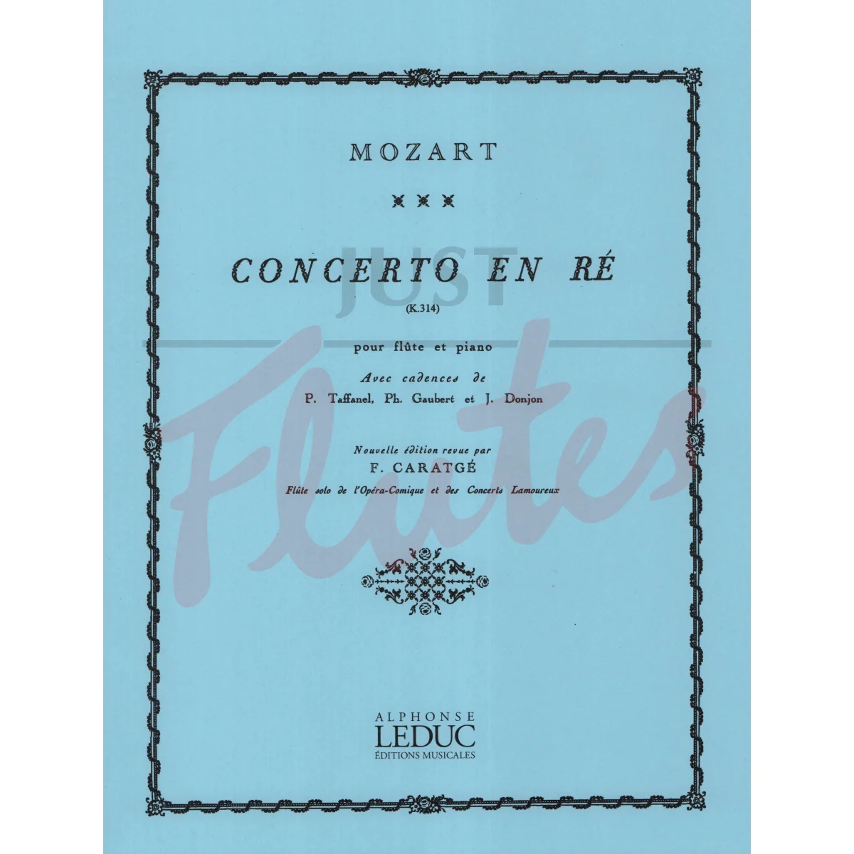 Concerto No. 2 in D major for Flute and Piano