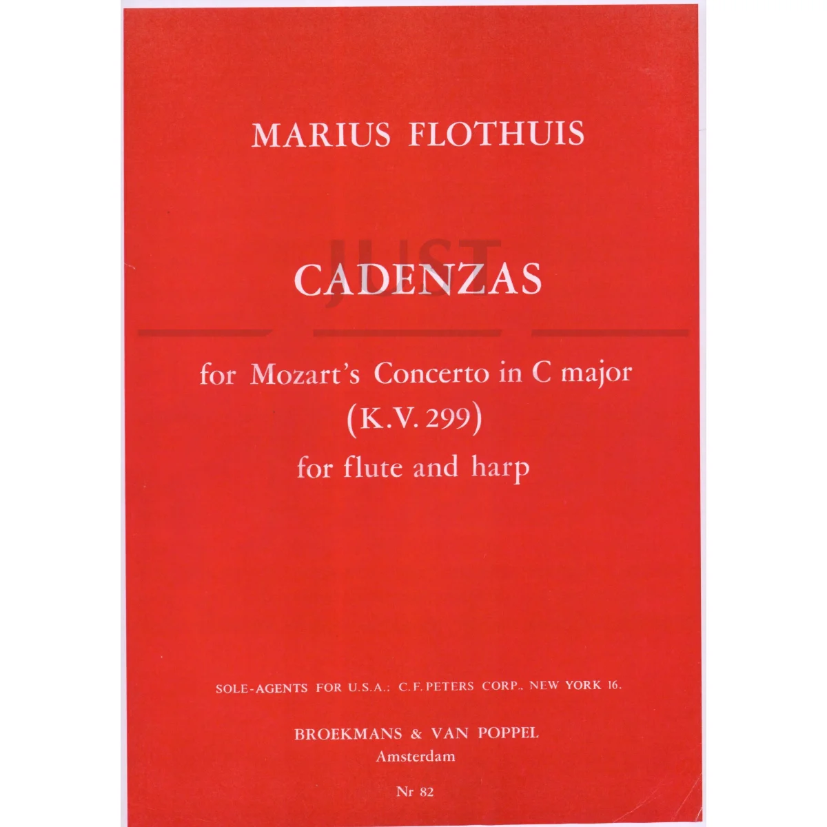 Cadenzas for Mozart&#039;s Flute and Harp Concerto in C major