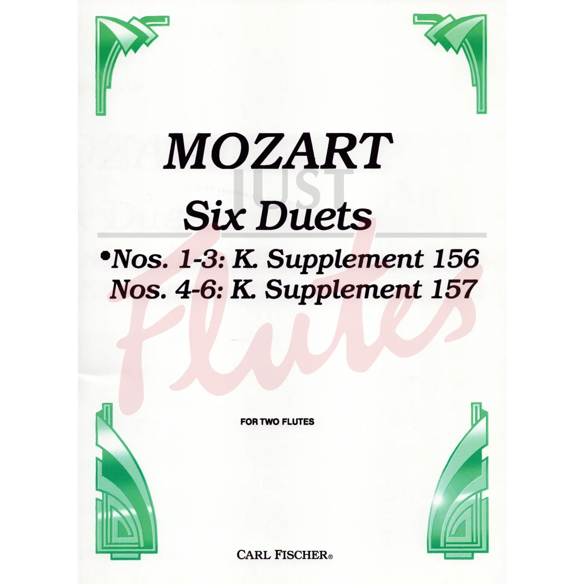 Six Duets for Two Flutes, Vol. 1 (Nos. 1-3)