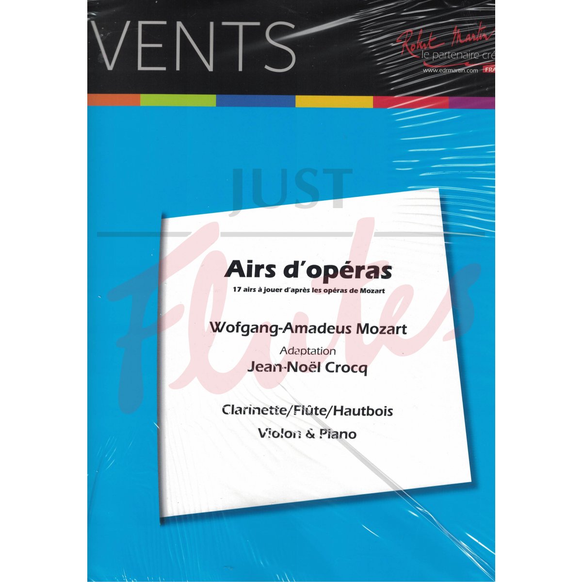 Seventeen Operatic Arias arranged for flute and piano