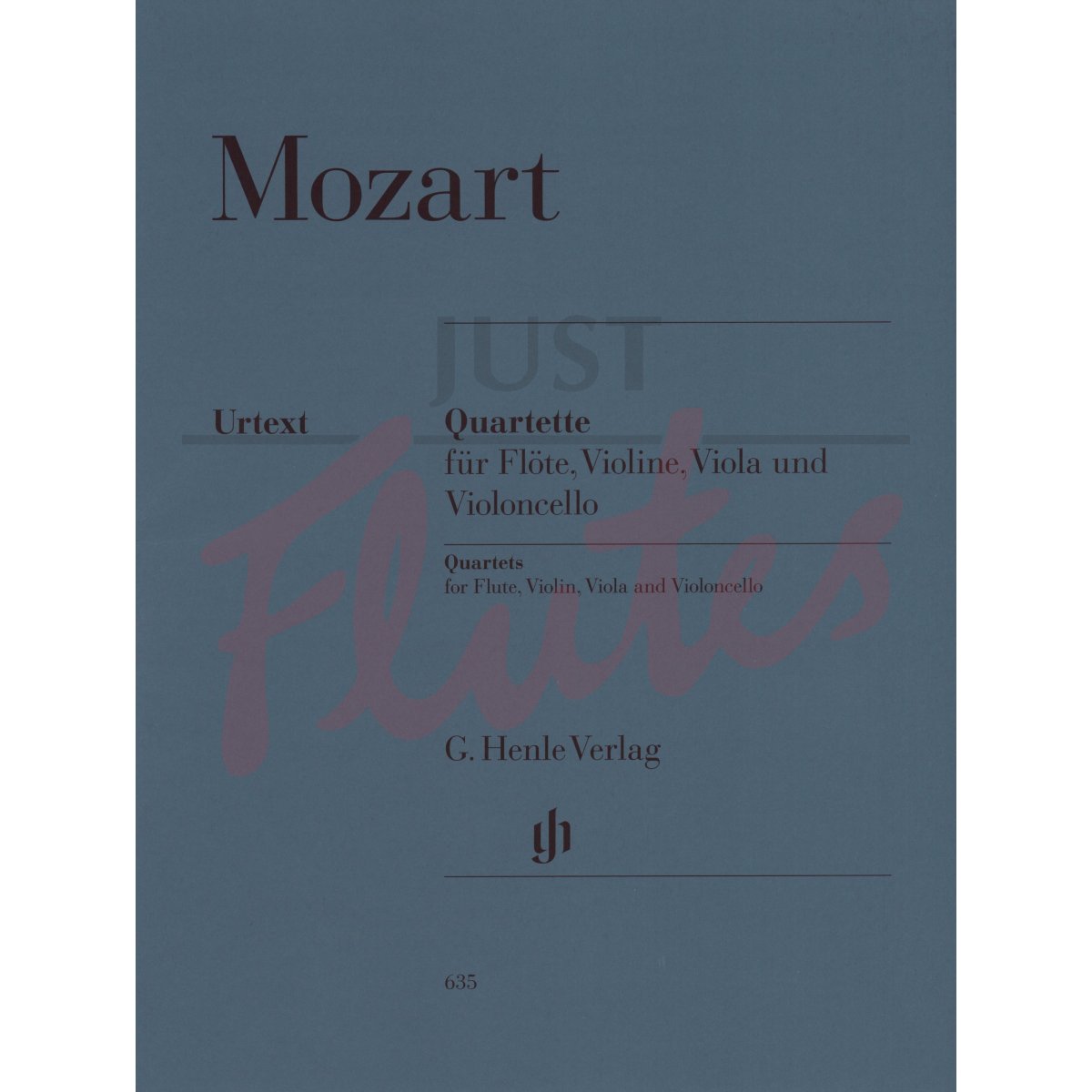 Mozart: The Flute Quartets for Flute, Violin, Viola and Cello