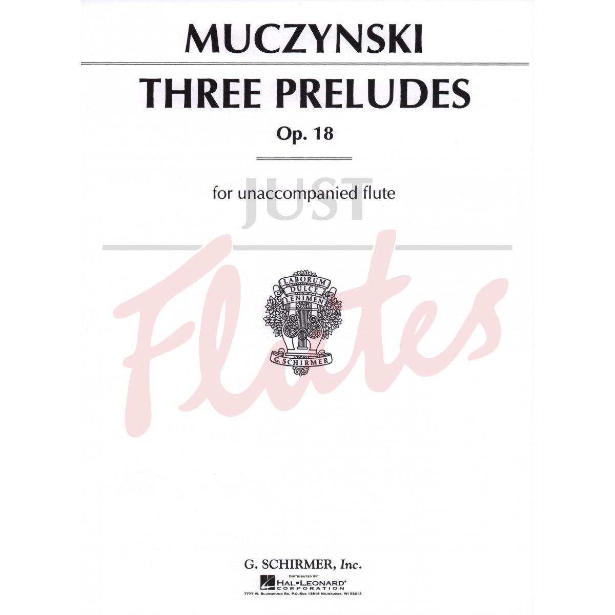 Three Preludes for Solo Flute