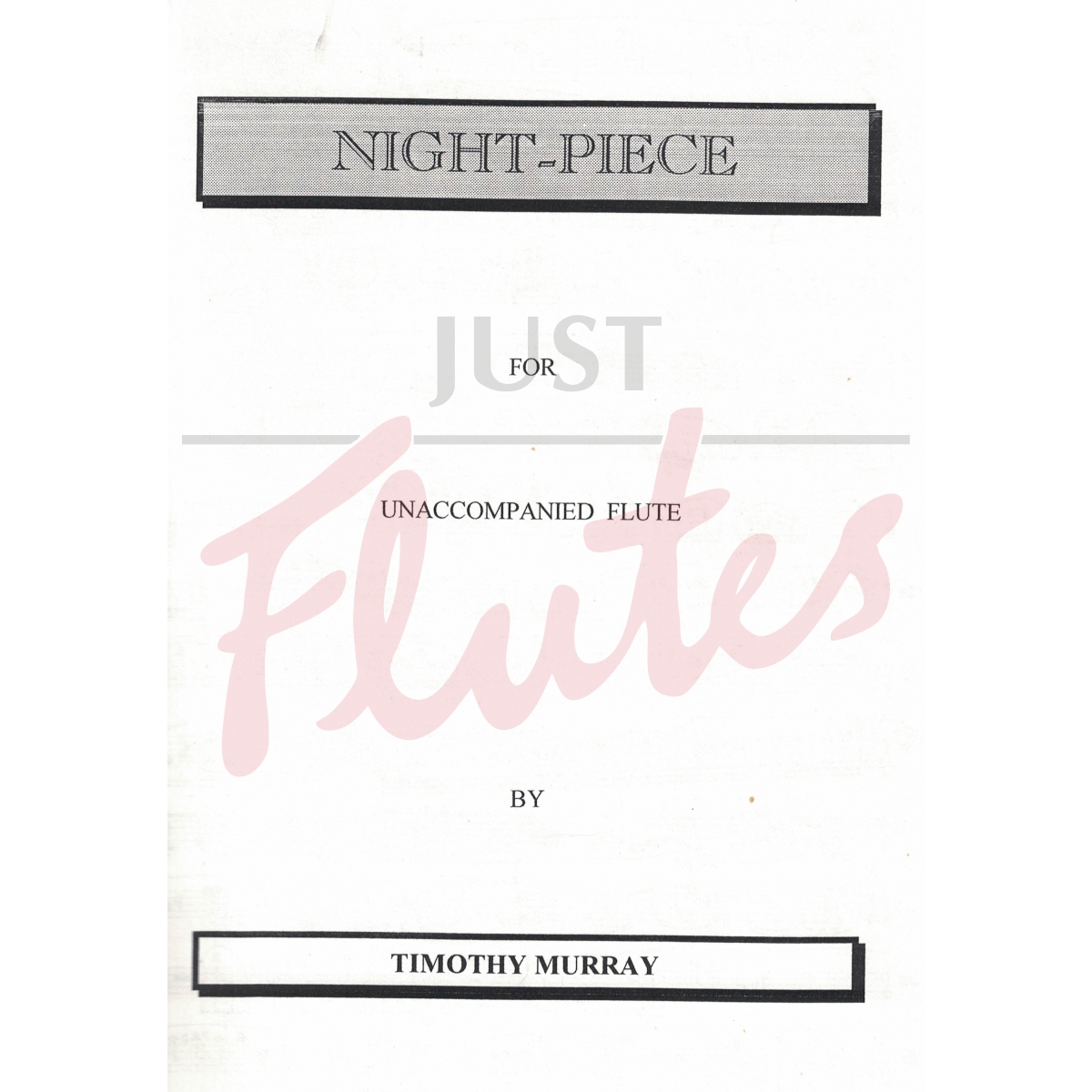 Night Piece for Unaccompanied Flute