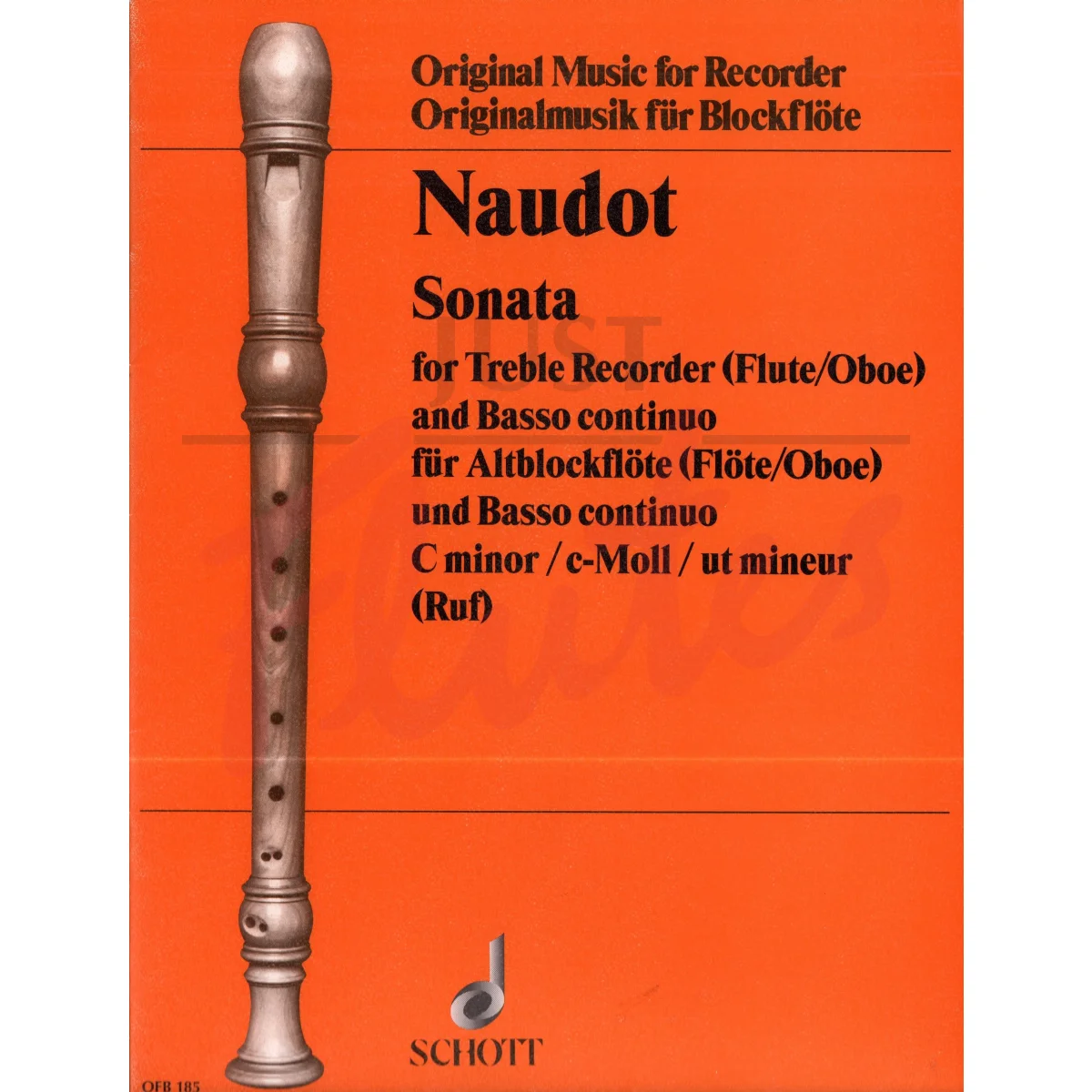 Sonata in C minor for Flute or Treble Recorder and Basso Continuo