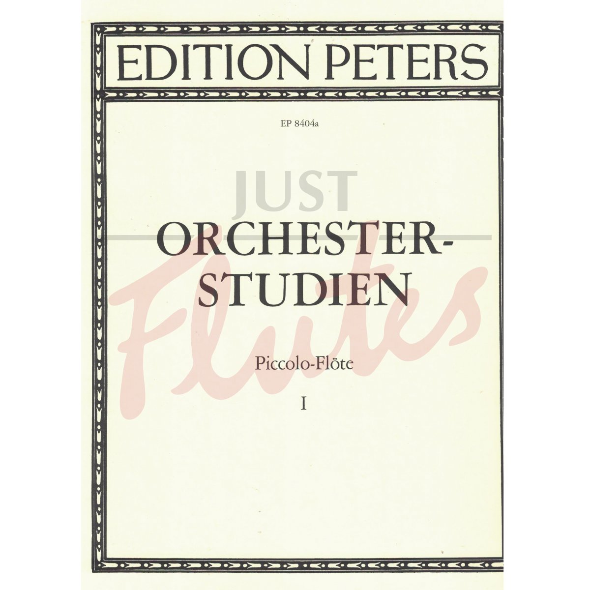 Orchestral Studies for Piccolo Vol 1