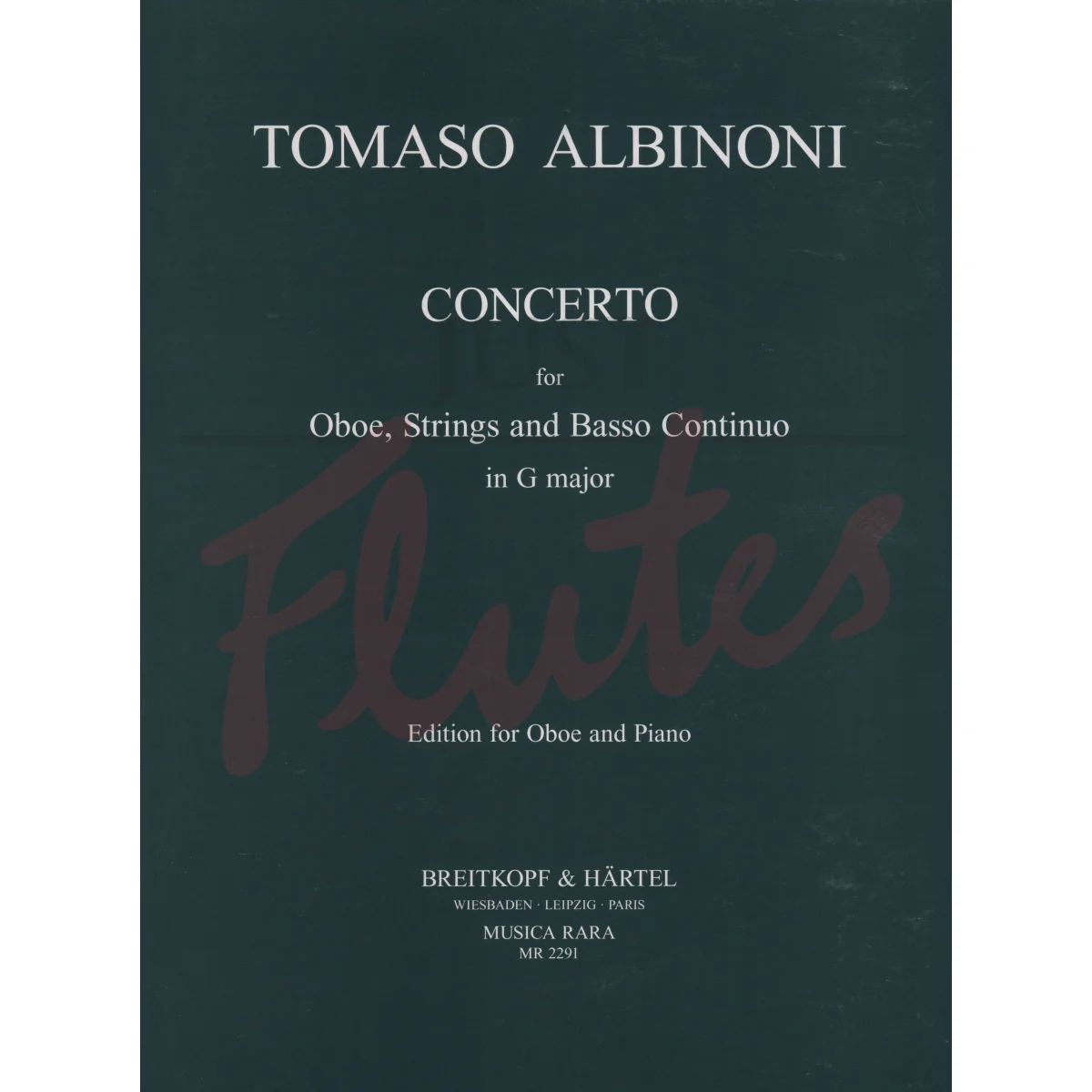 Concerto in G major for Oboe and Piano
