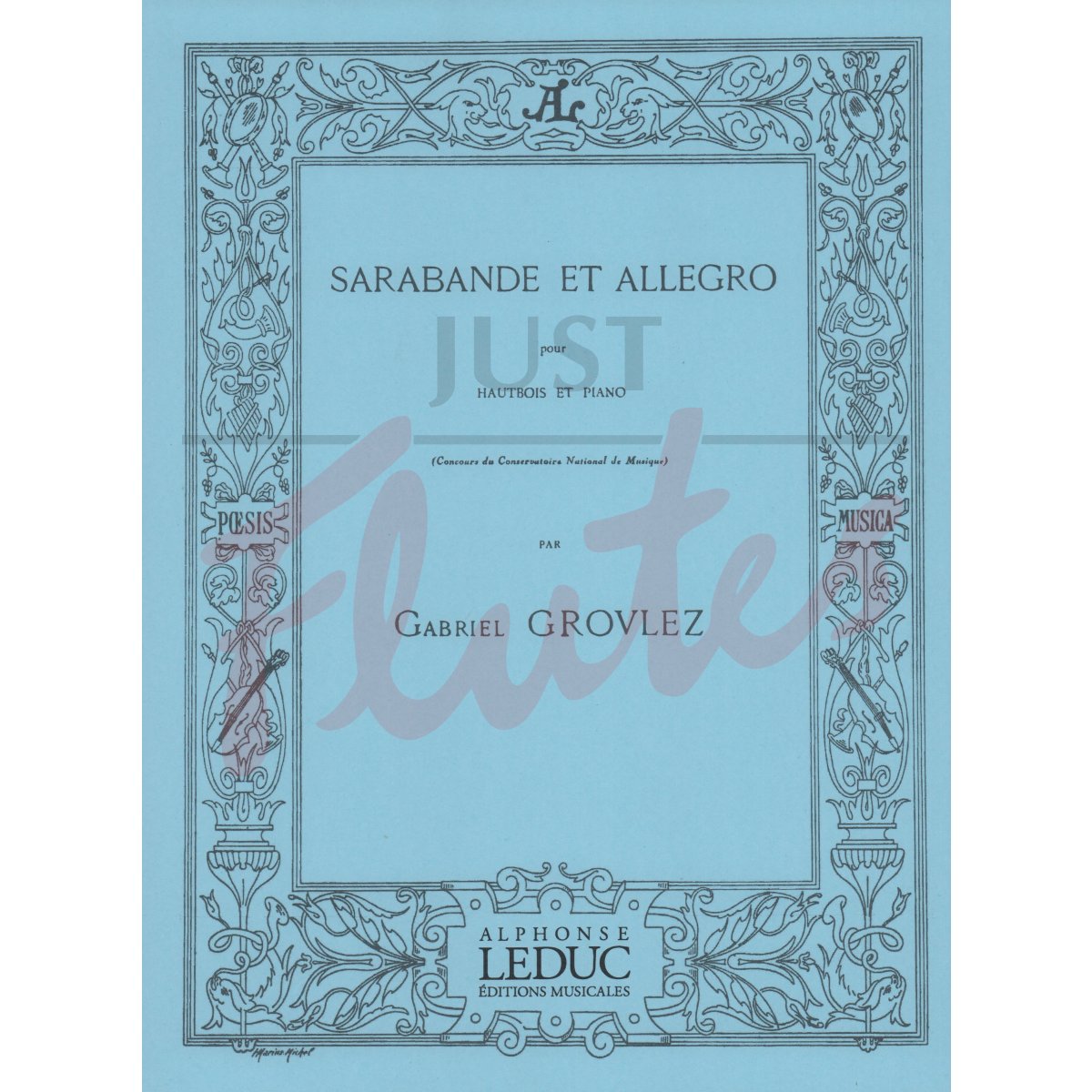 Sarabande et Allegro for Oboe and Piano