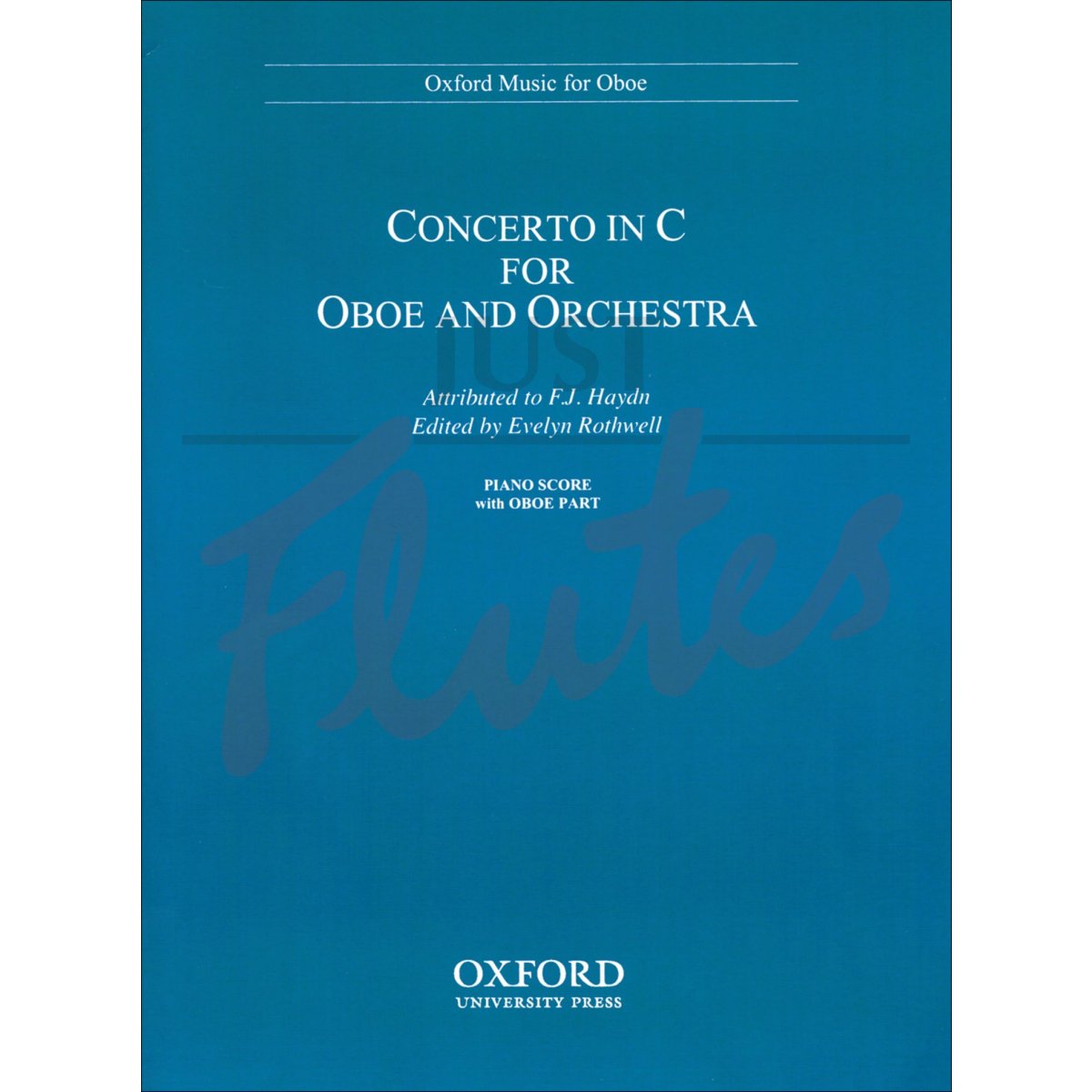 Concerto in C for Oboe and Orchestra (piano reduction)