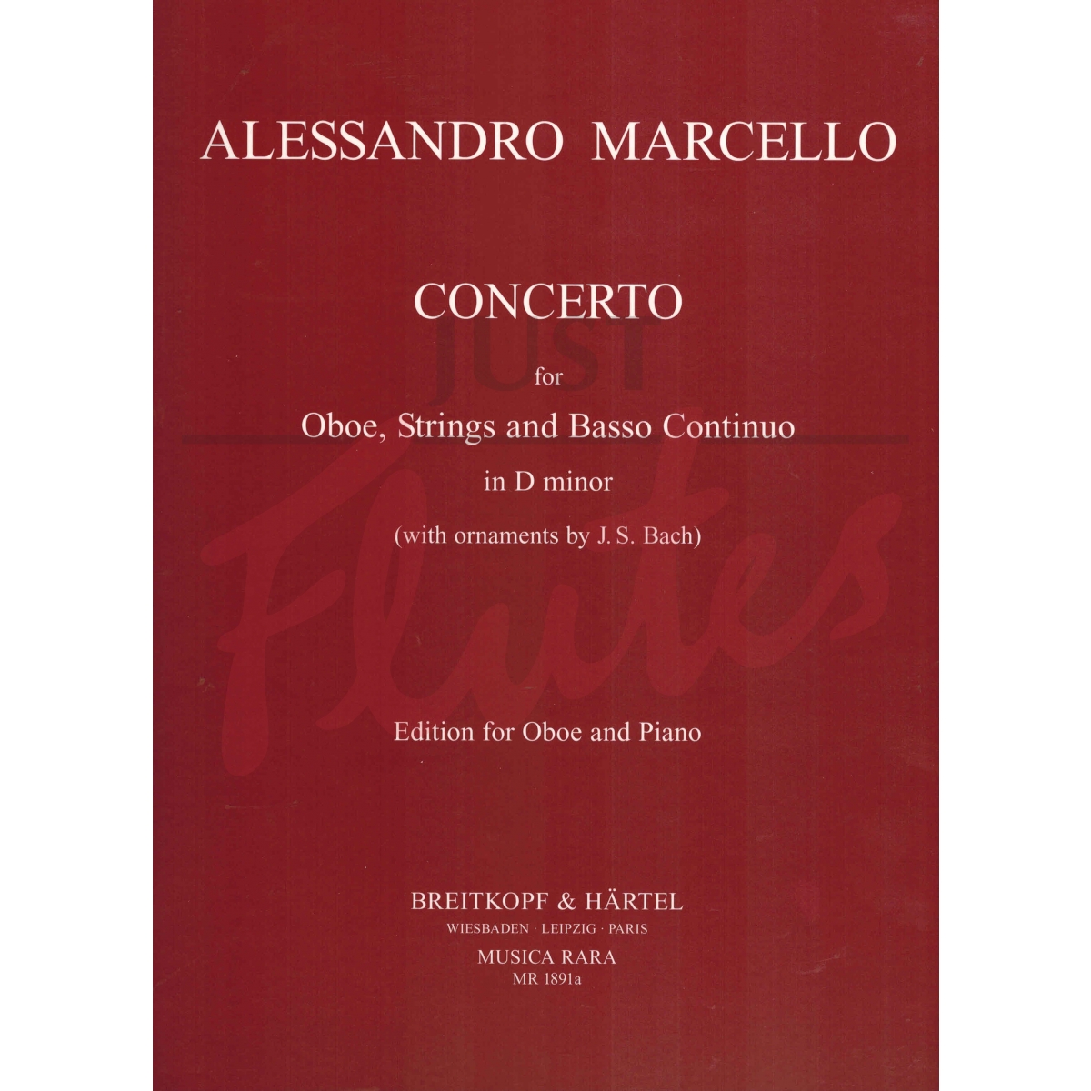 Concerto in D minor for Oboe and Piano