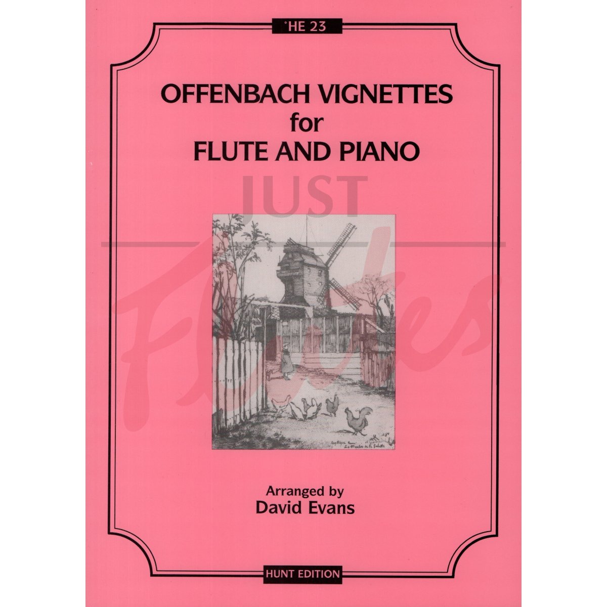 Offenbach Vignettes for Flute and Piano 