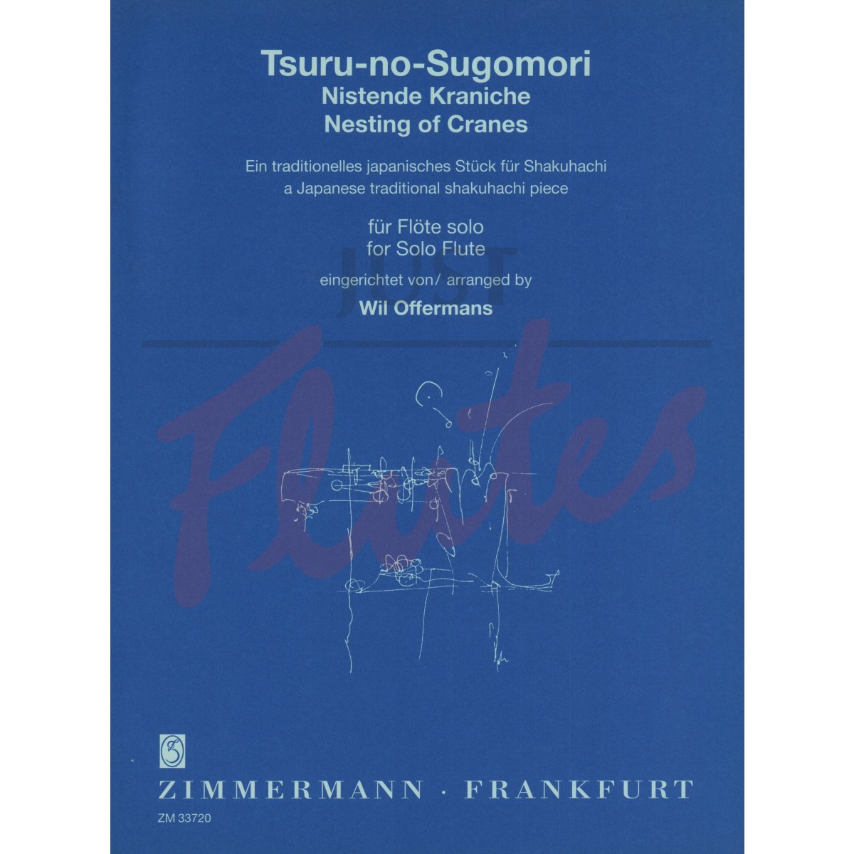 Tsuru-no-Sugomori (Nesting of Cranes) for Solo Flute