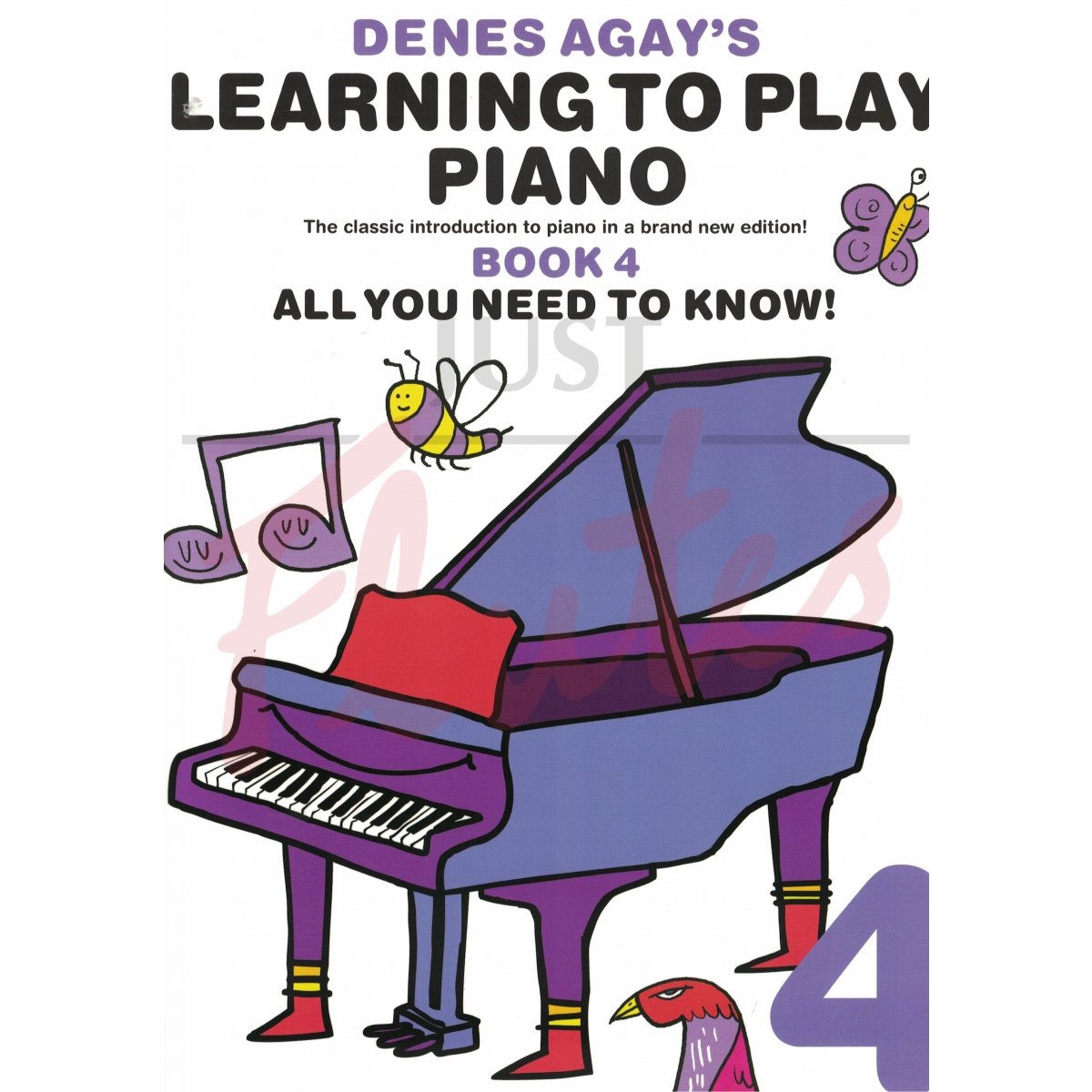 Learning To Play Piano Book 4