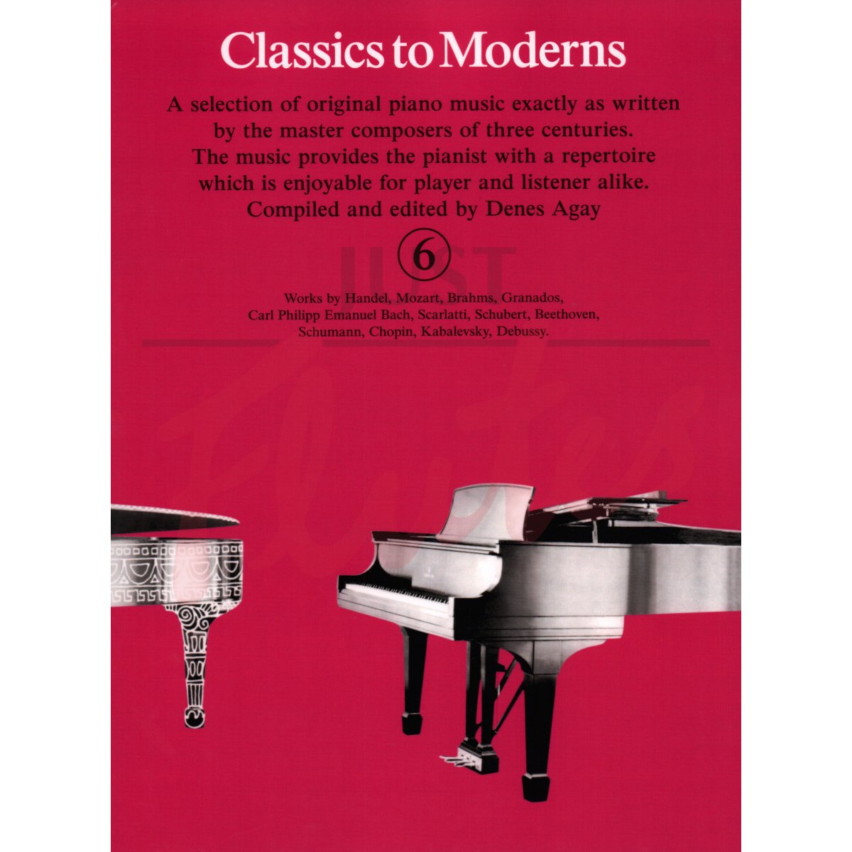 Classics To Moderns for Piano, Book 6