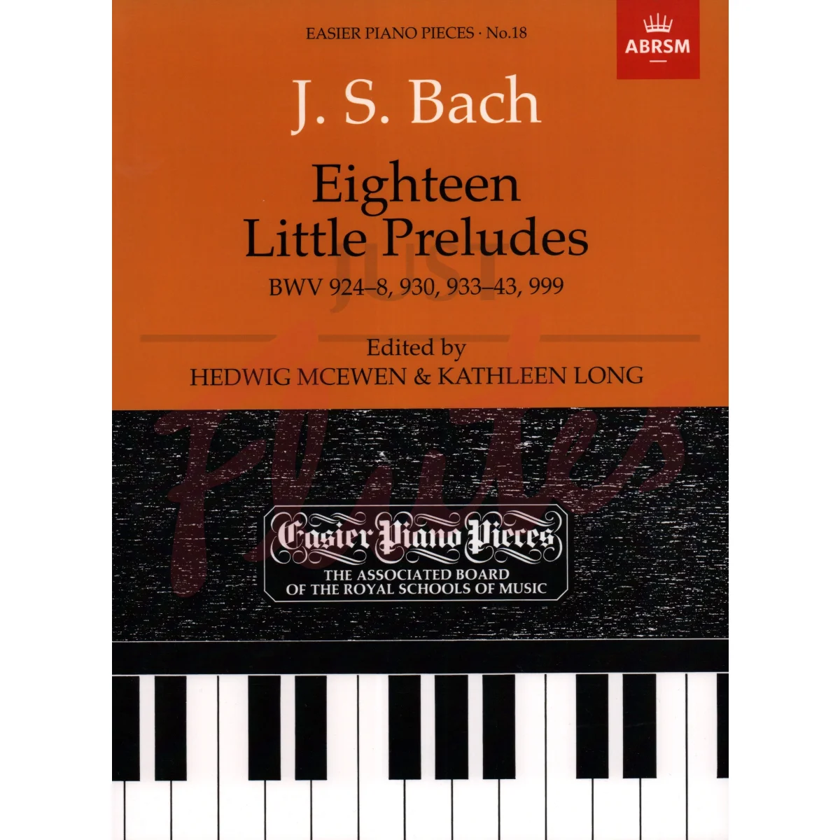 Eighteen Little Preludes No 1-8 for Piano