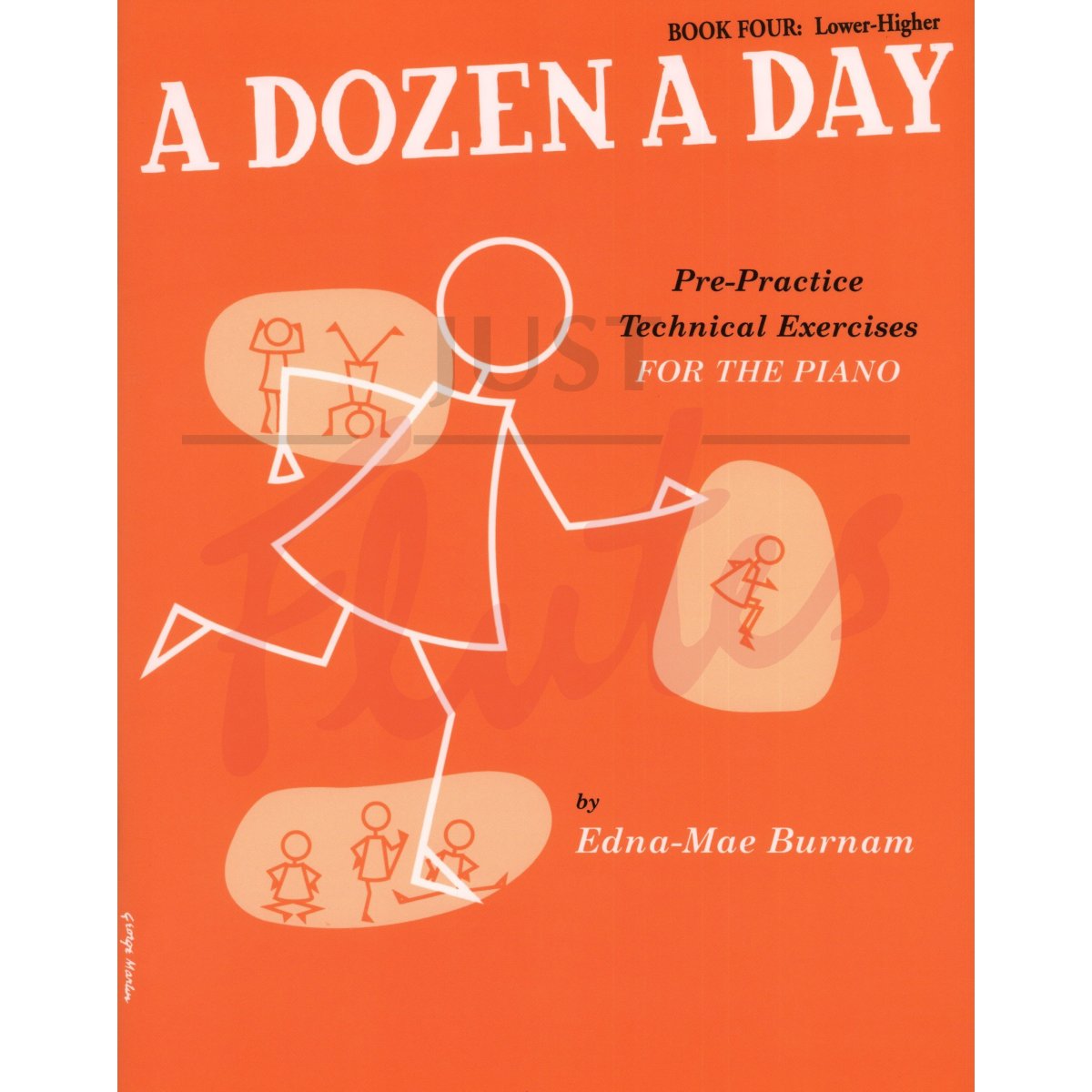 A Dozen A Day Book 4: Lower-Higher for Piano