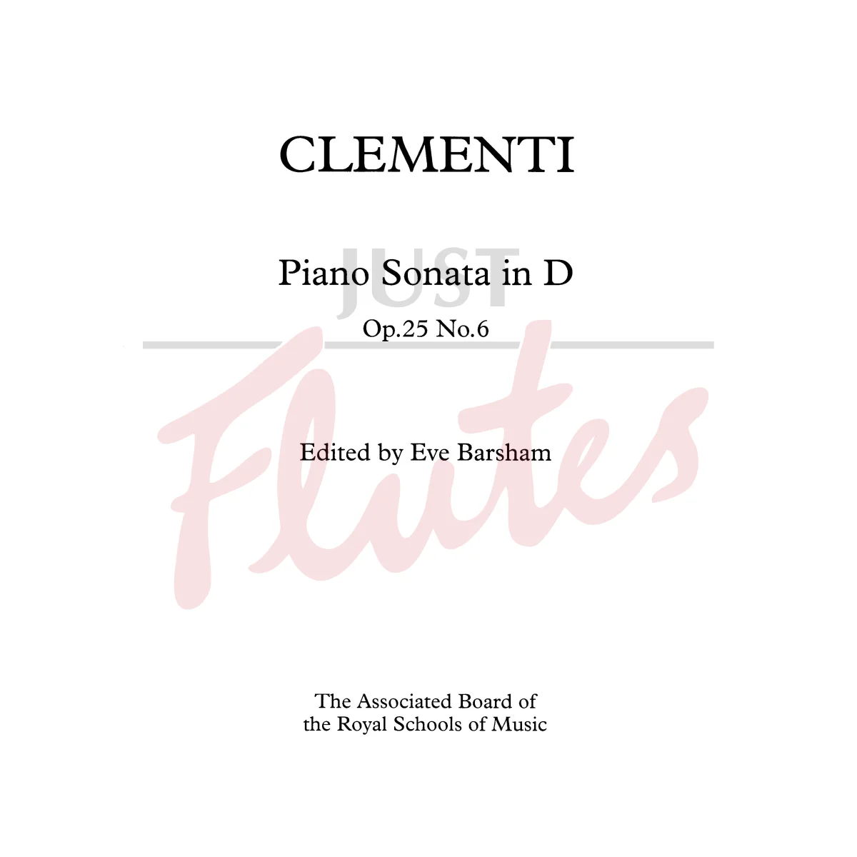 Sonata in D for Piano