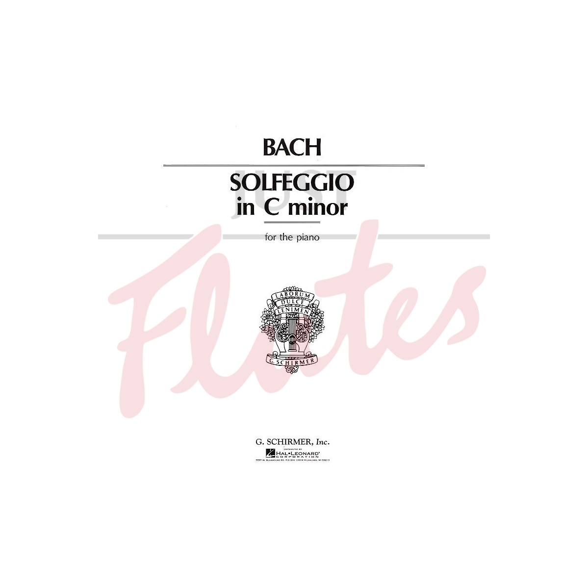 Solfeggio in C minor for Piano