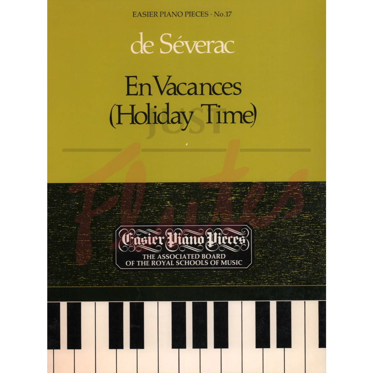 En Vacances (Holiday Time) for Piano 