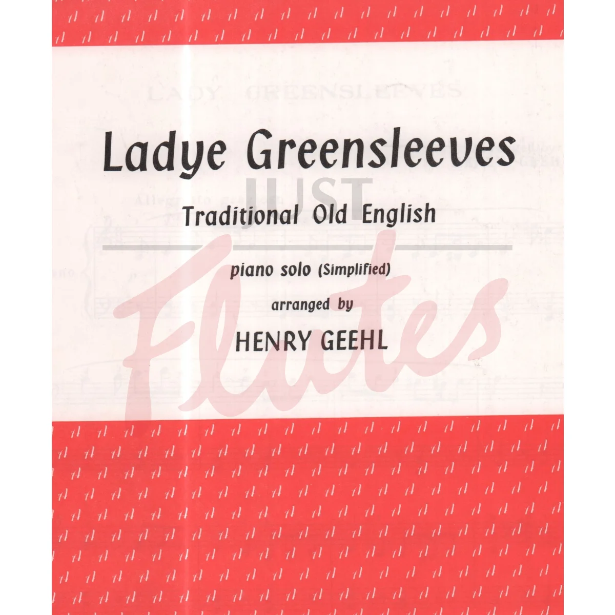Ladye Greensleeves for Piano