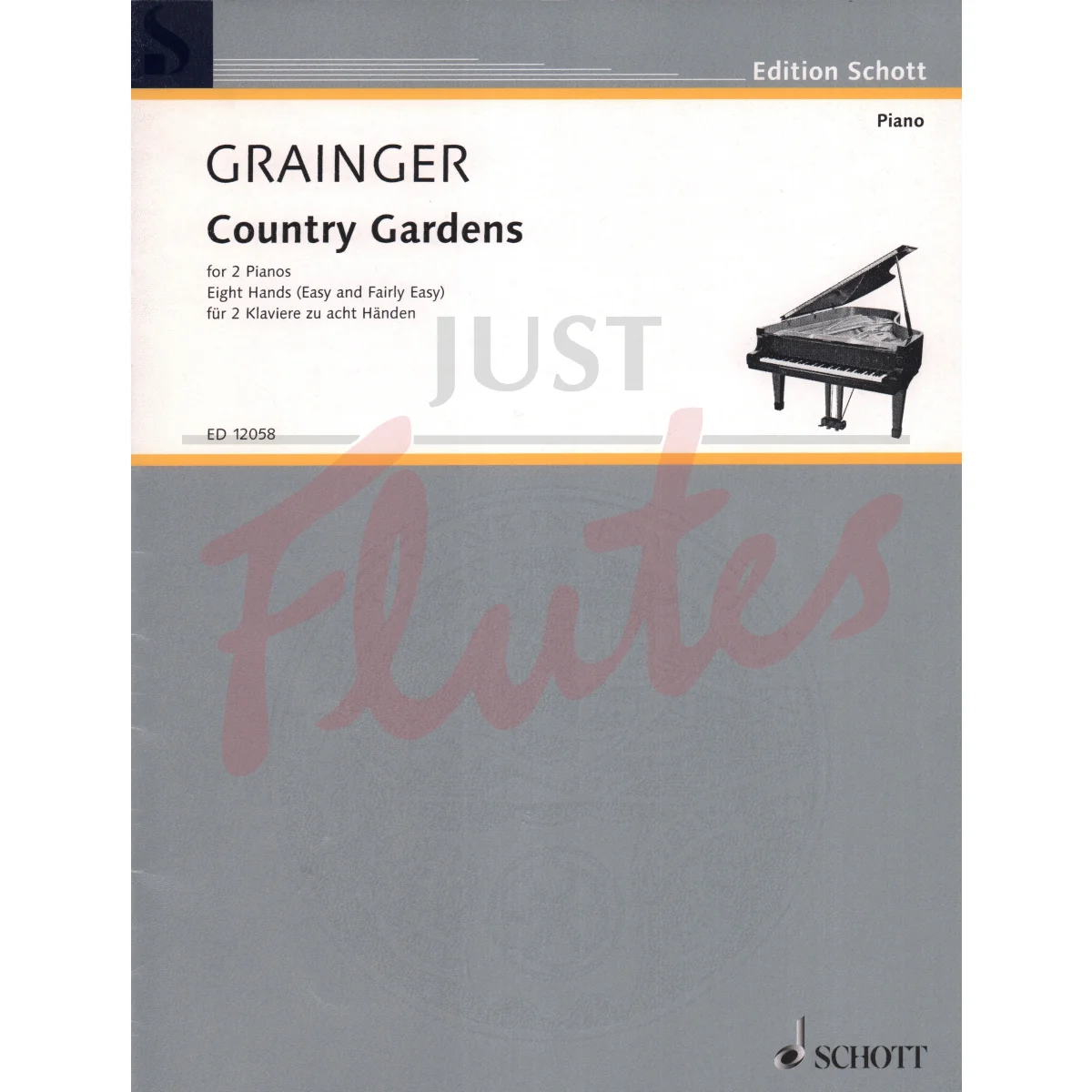 Country Gardens for 2 Pianos (8 Hands)