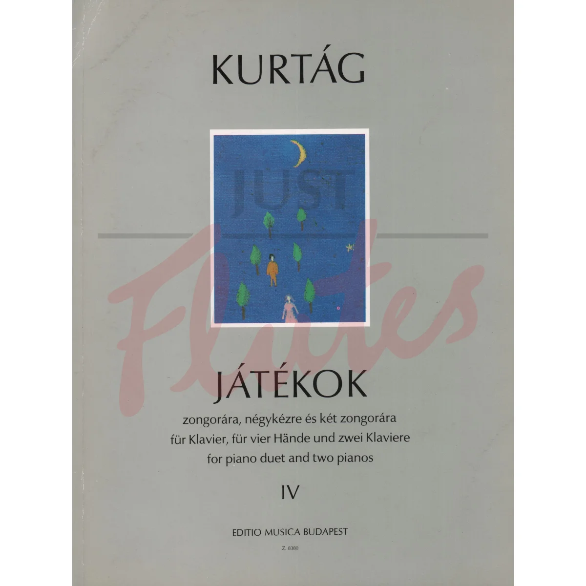 Jatekok Vol 4 for Piano Duet 