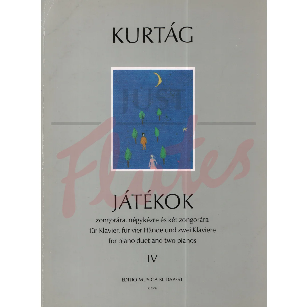 Jatekok Vol 4 for Piano Duet 