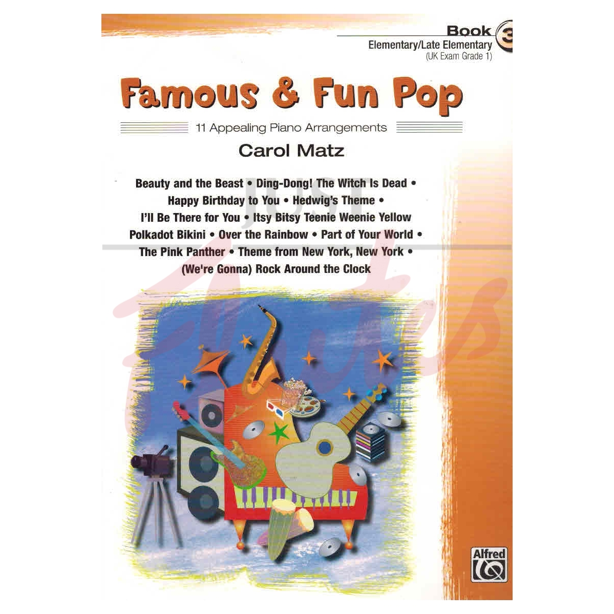 Famous &amp; Fun Pop for Piano, Book 3