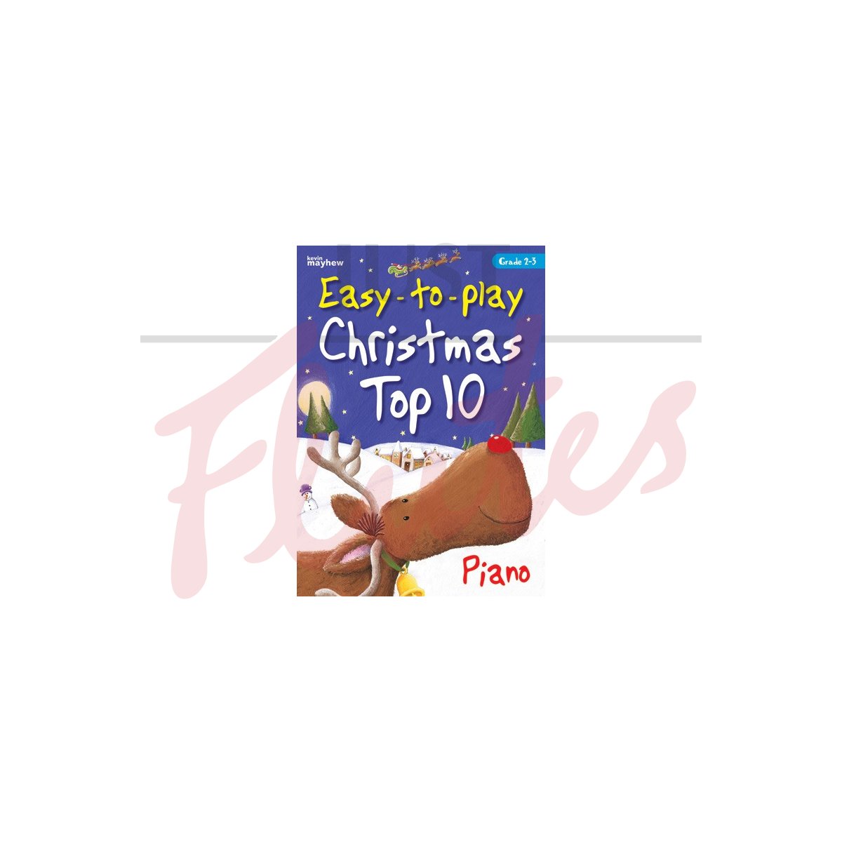 Easy-to-play Christmas Top Ten Grade 2-3