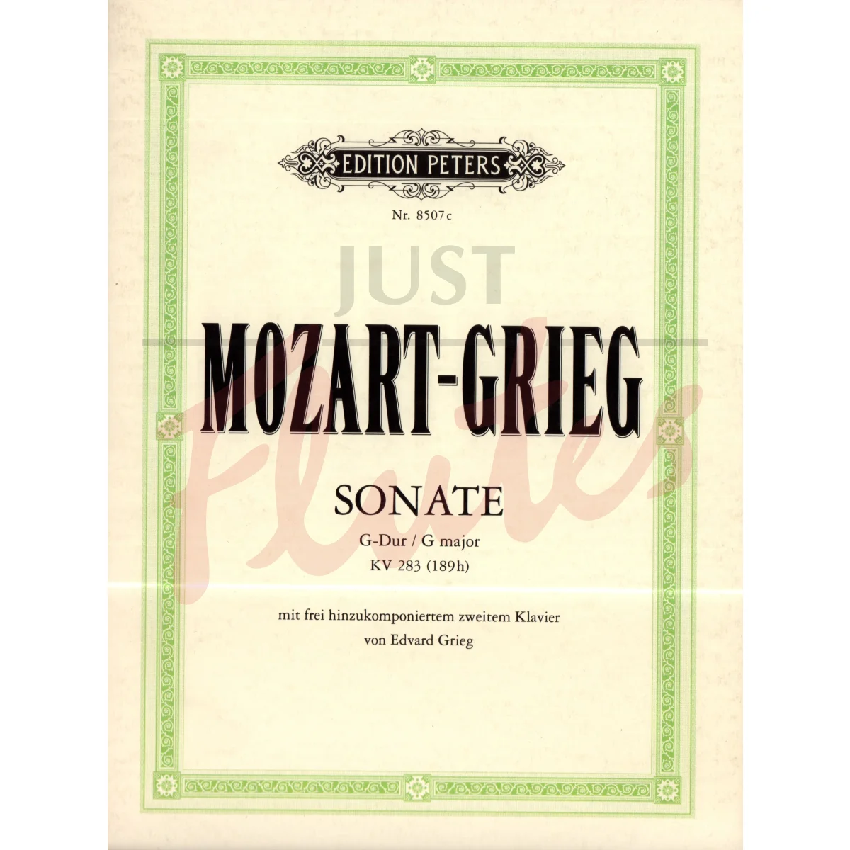 Sonata in G major for Piano Duet