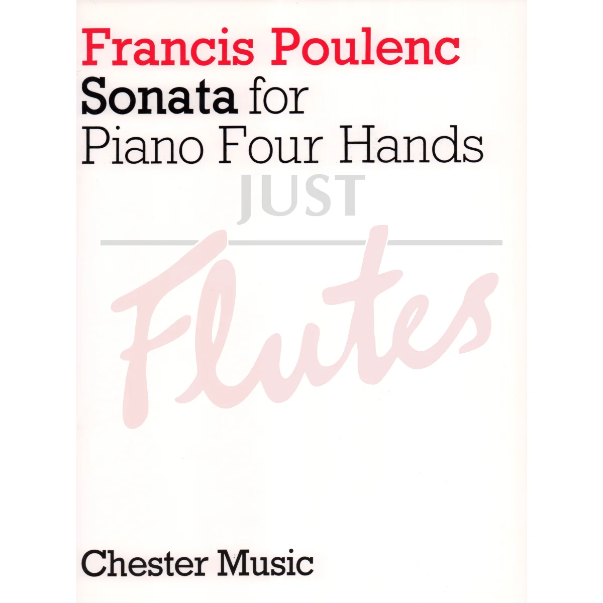 Sonata for Piano Four Hands