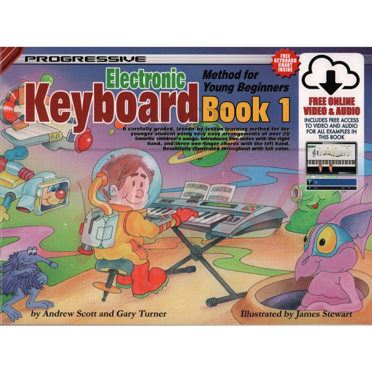 Progressive Keyboard Method for Young Beginners Book 1